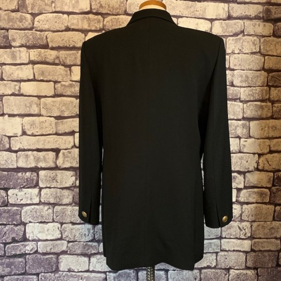 Valerie Stevens Navy Jacket Size 8 - Picture 9 of 11